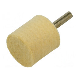 Disc abraziv lustruire metal pâslă cu ax | Electronic-mag.ro | Componente Electronice