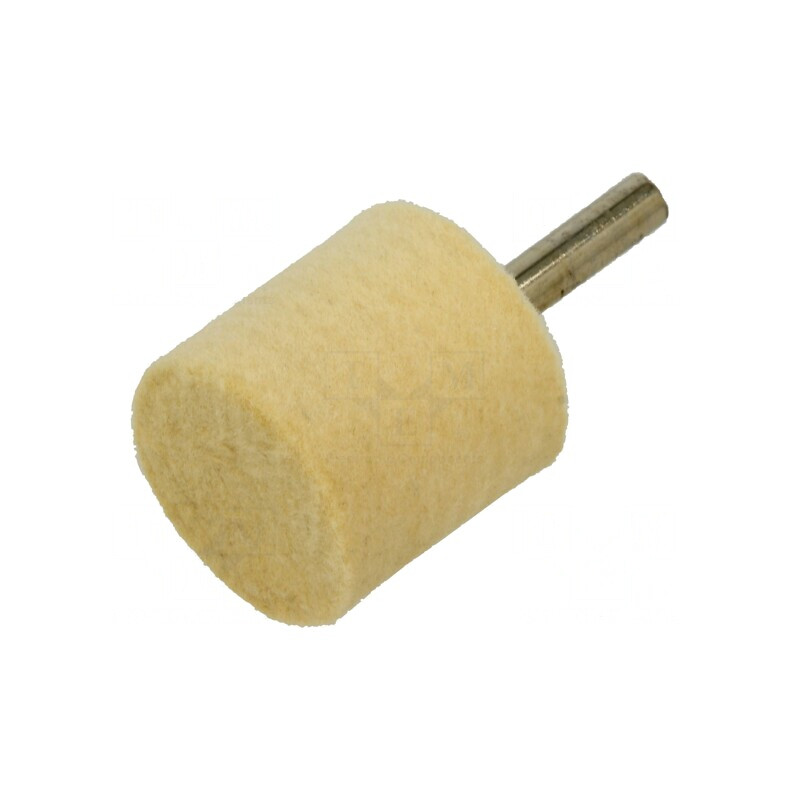 Disc abraziv lustruire metal pâslă cu ax | Electronic-mag.ro | Componente Electronice
