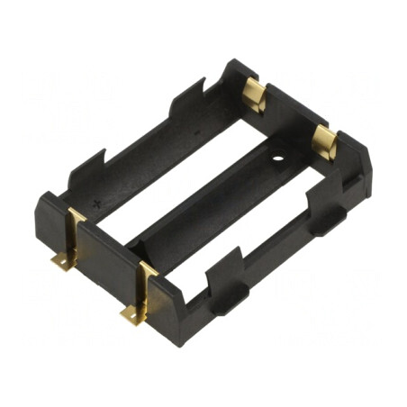 Suport Baterii 26650 x2 SMT | Electronic-mag.ro | Componente Electronice