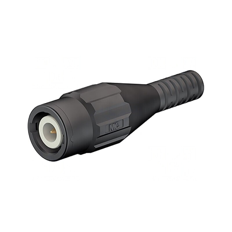 Conector BNC Soclu Negru Mamă Crimpat 5-40°C | Electronic-mag.ro | Componente Electronice