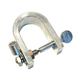 Clemă de laborator 100A oțel zincat | Electronic-mag.ro | Componente Electronice
