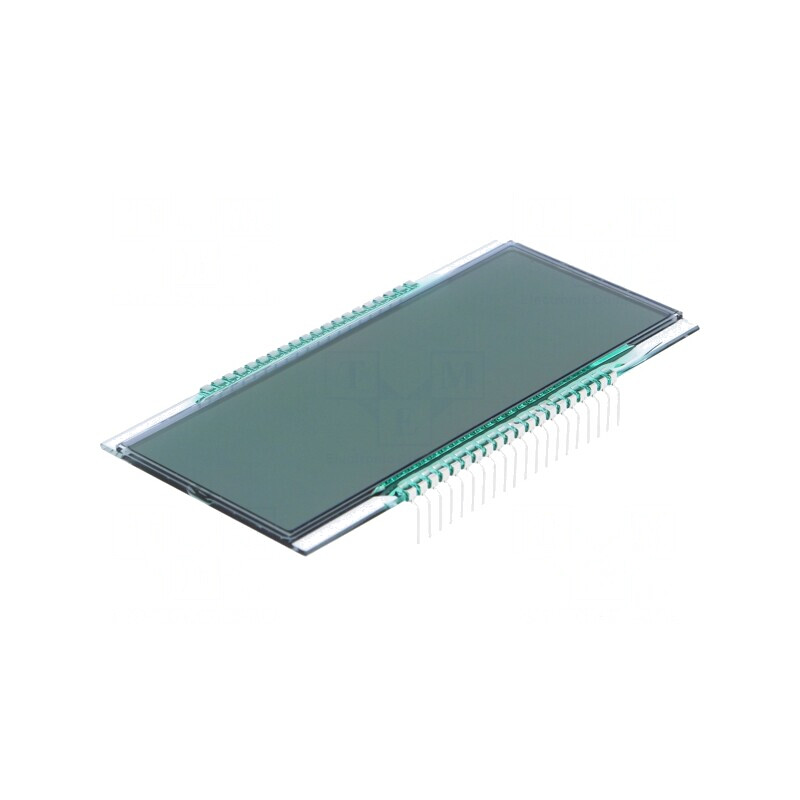 Afișaj LCD cu 7 Segmente 4,5 Digiți STN Positive | Electronic-mag.ro | Componente Electronice