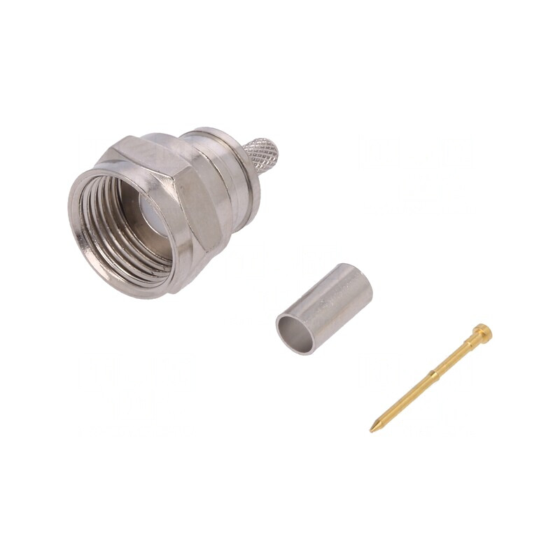 Mufă F Tată Drept 75Ω pentru Cabluri 3GHz | Electronic-mag.ro | Componente Electronice Mufă F Tată Drept 75Ω pentru Cabluri 3GHz | Electronic-mag.ro | Componente Electronice