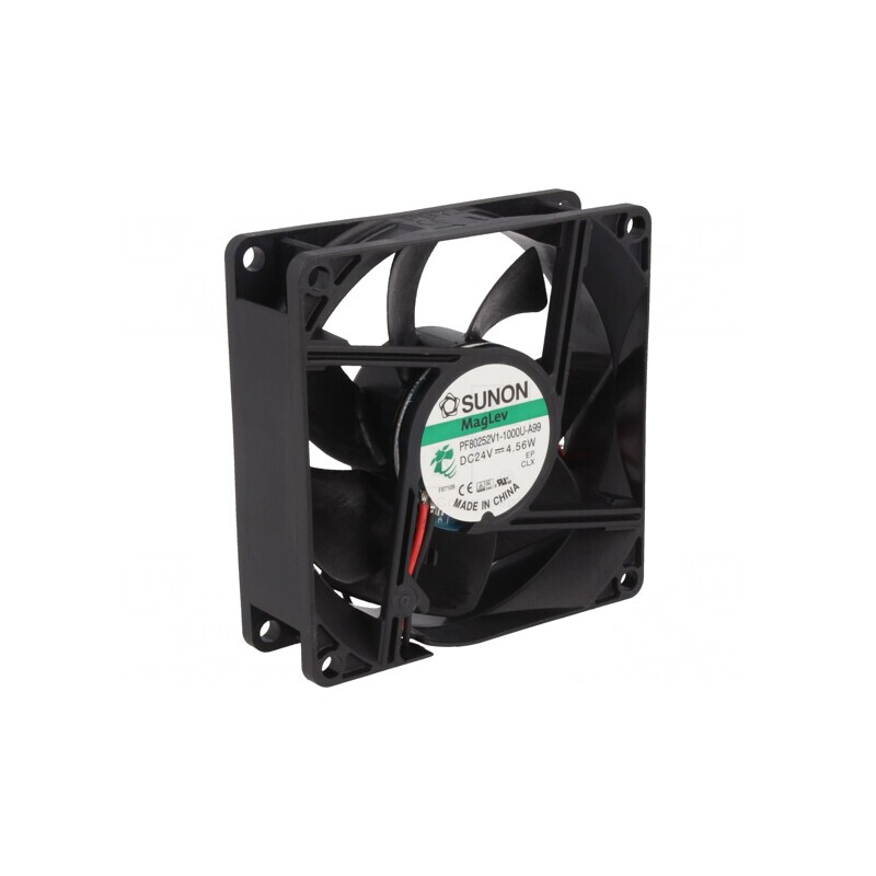 Ventilator axial 24V 80x80x25mm | Electronic-mag.ro | Componente Electronice