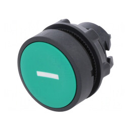 Comutator apăsare 22mm verde | Electronic-mag.ro | Componente Electronice