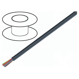 Cablu de Alimentare Neecranat ÖLFLEX® CLASSIC 100 BK 4G4mm2 600V/1kV | Electronic-mag.ro | Componente Electronice