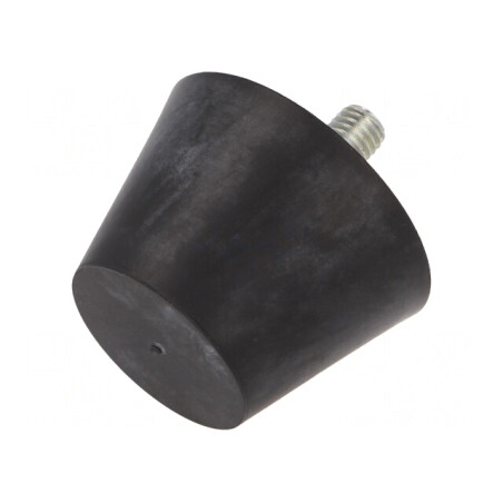 Picioruș vibro-absorbant 60mm Duritate Shore 70 3258N | Electronic-mag.ro | Componente Electronice