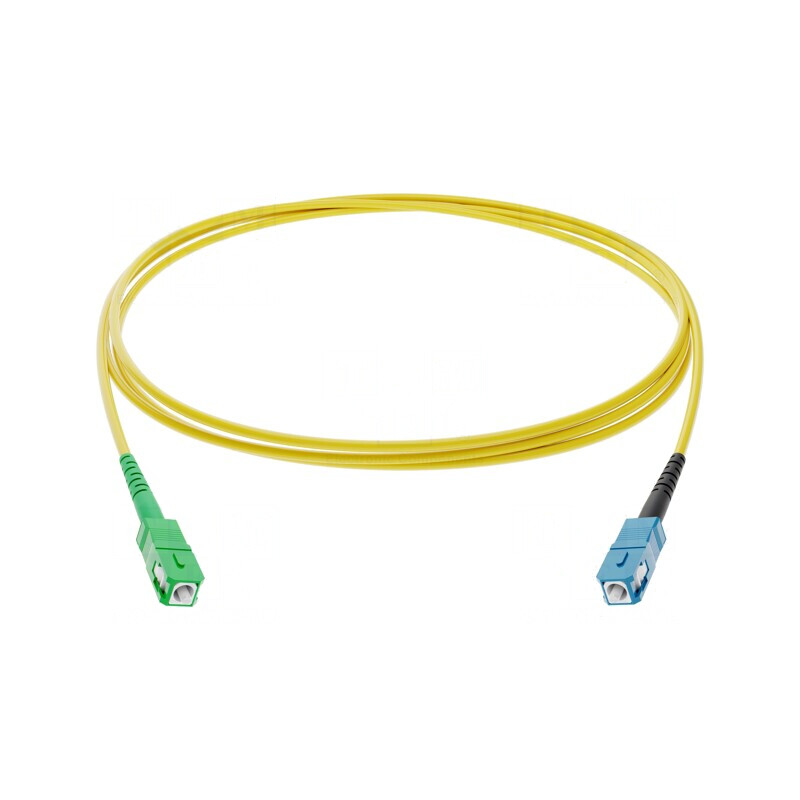 Patch Cord Fibră Optică SC/APC SC/UPC 5m 9/125um | Electronic-mag.ro | Componente Electronice