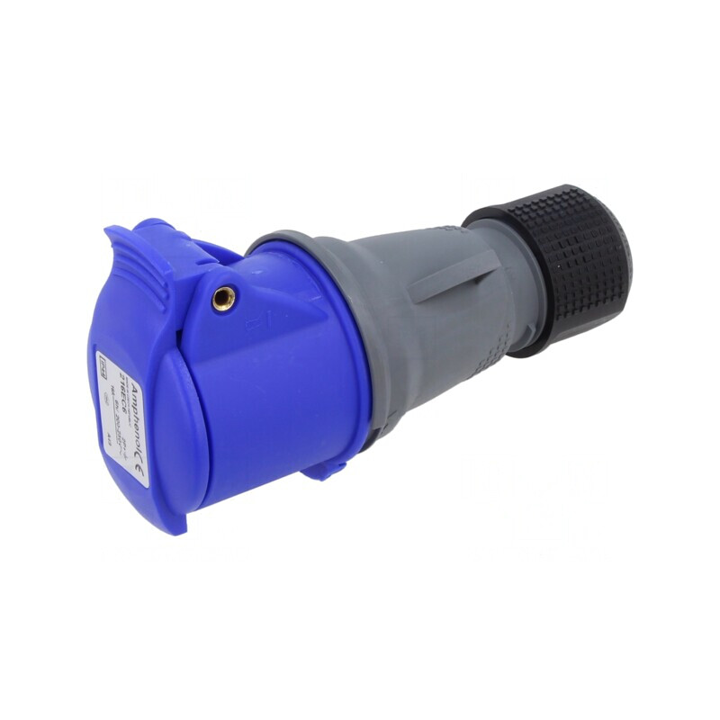 Conector Alimentare AC Trifazat Cablu Mufă Mamă Dreaptă | Electronic-mag.ro | Componente Electronice
