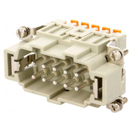 Conector inserturi de contact tată 16A 10 pini | Electronic-mag.ro | Componente Electronice