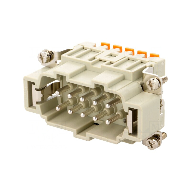 Conector inserturi de contact tată 16A 10 pini | Electronic-mag.ro | Componente Electronice