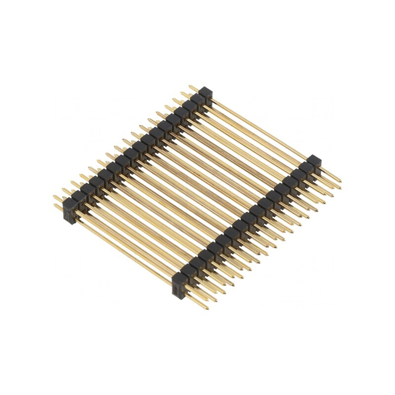 Şir pini 2x17 2,54mm aurit THT | Electronic-mag.ro | Componente Electronice Şir pini 2x17 2,54mm aurit THT | Electronic-mag.ro | Componente Electronice
