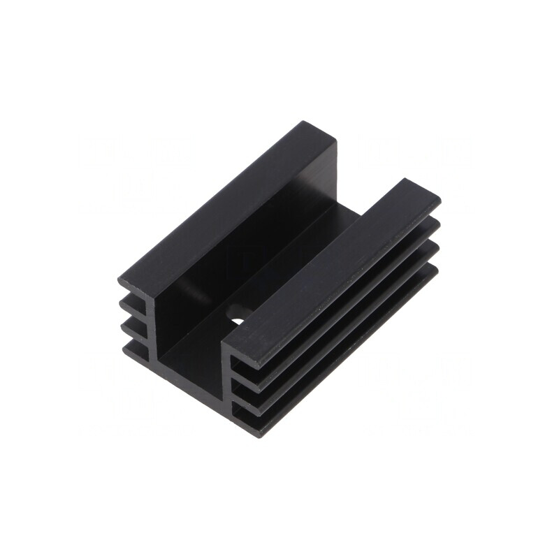 Radiator Extrudat Negru TO220 50x32x20mm 7K/W | Electronic-mag.ro | Componente Electronice