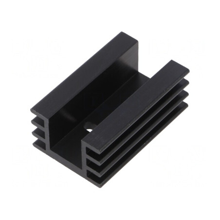 Radiator Extrudat Negru TO220 50x32x20mm 7K/W | Electronic-mag.ro | Componente Electronice