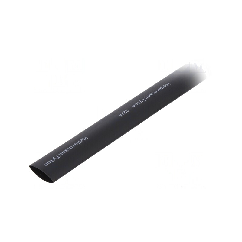 Manșon Termocontractabil 12mm 1m Negru Poliolefină | Electronic-mag.ro | Componente Electronice
