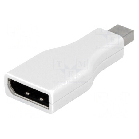 Adaptor DisplayPort la Mini DisplayPort Alb | Electronic-mag.ro | Componente Electronice