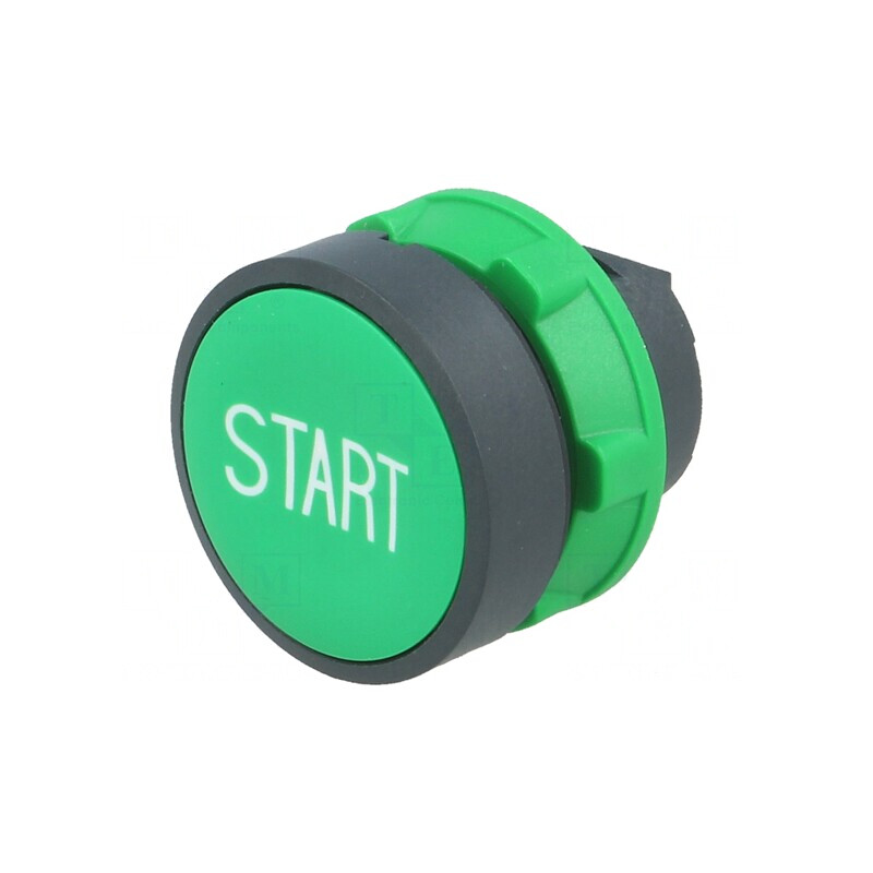 Comutator apăsare verde 22mm stabil 1 poziție | Electronic-mag.ro | Componente Electronice