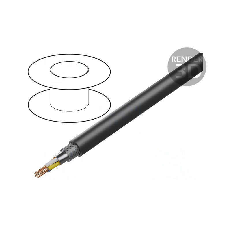 Cablu de Rețea ETHERLINE® Cat.5 SF/UTP 2x2x22AWG PE Negru | Electronic-mag.ro | Componente Electronice Cablu de Rețea ETHERLINE® Cat.5 SF/UTP 2x2x22AWG PE Negru | Electronic-mag.ro | Componente Electronice