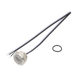 Comutator anti-vandalism roșu IP65 2 poziții | Electronic-mag.ro | Componente Electronice