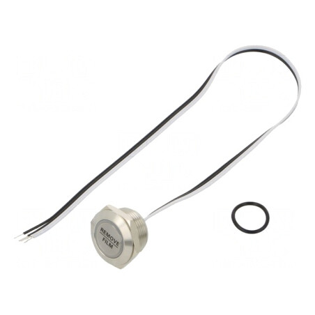 Comutator anti-vandalism alb IP65 SPST-NO 50mA 24VDC | Electronic-mag.ro | Componente Electronice