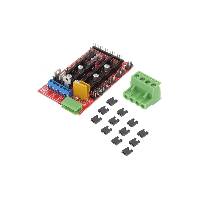 Arduino Mega2560 Shield pentru Imprimante 3D | Electronic-mag.ro | Componente Electronice