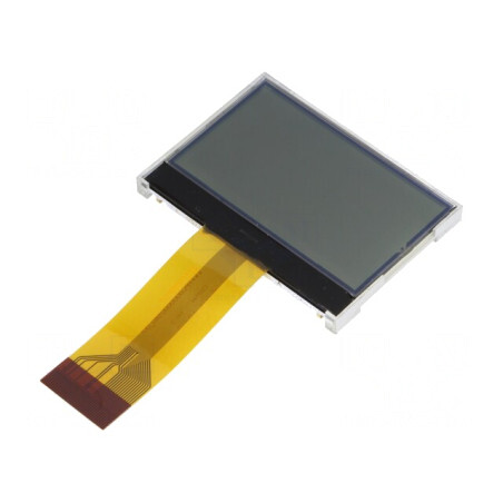 Afișaj LCD Grafic 128x64 FSTN cu LED | Electronic-mag.ro | Componente Electronice