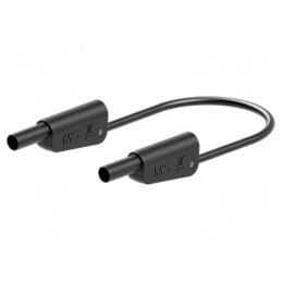 Cablu de măsurare 19A mufe banană 4 mm | Electronic-mag.ro | Componente Electronice