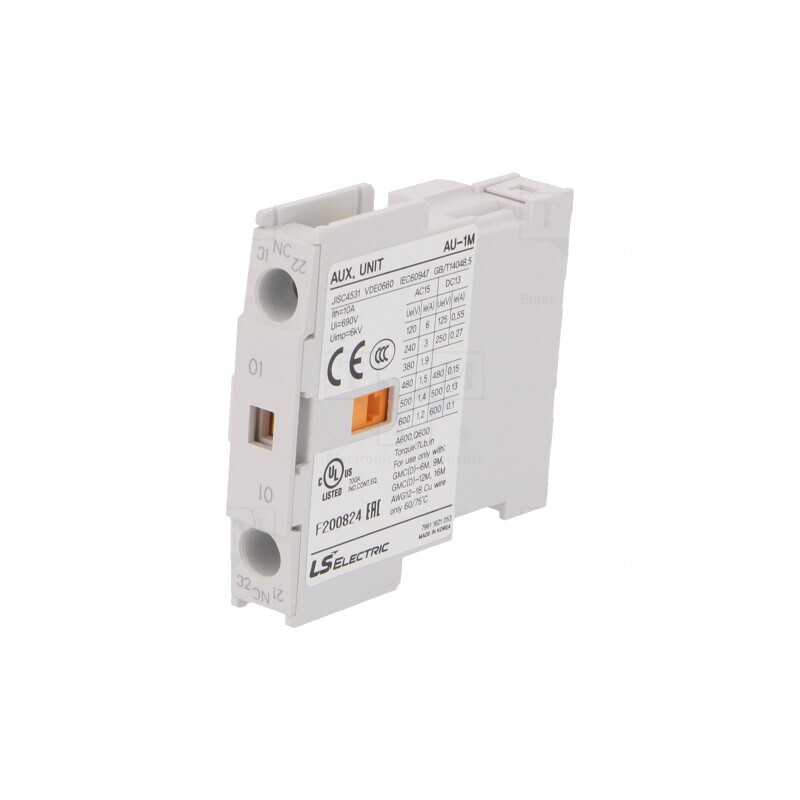Contacte Auxiliare METAMEC cu Șurub NC | Electronic-mag.ro | Componente Electronice