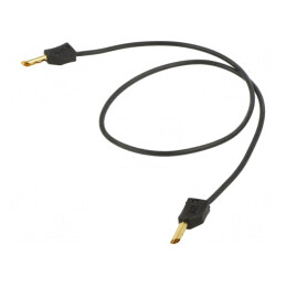 Cablu de măsurare 0,5m 60V 30V negru | Electronic-mag.ro | Componente Electronice