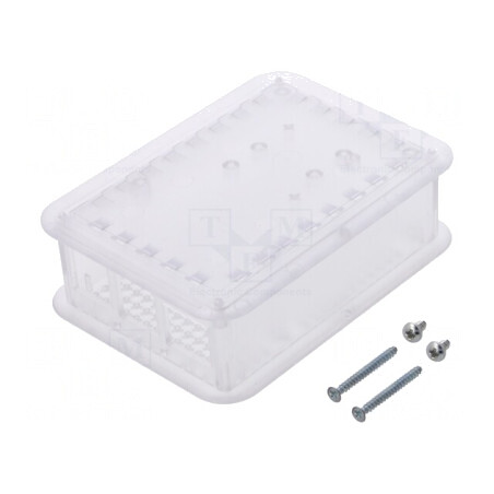 Carcasă Raspberry Pi 4 B Semitransparentă | Electronic-mag.ro | Componente Electronice