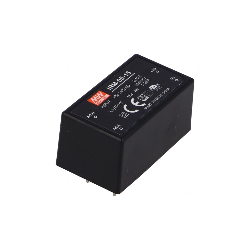 Convertor AC/DC 4.95W 85-264VAC 15VDC | Electronic-mag.ro | Componente Electronice