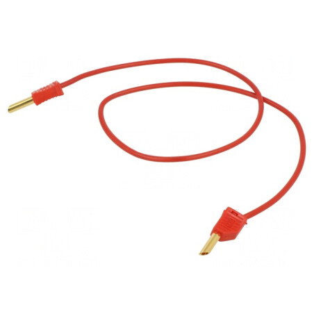 Cablu Măsurare 60VDC 30VAC 19A 0.5m Roșu | Electronic-mag.ro | Componente Electronice