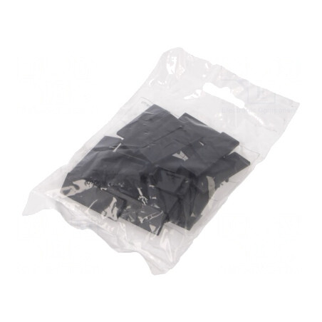 Obturator Negru pentru Profile LED, 20 Buc ABS BACK10 | Electronic-mag.ro | Componente Electronice