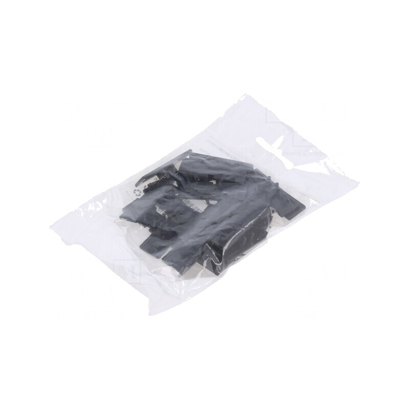 Obturator Negru pentru Profile LED, 20 Buc. | Electronic-mag.ro | Componente Electronice