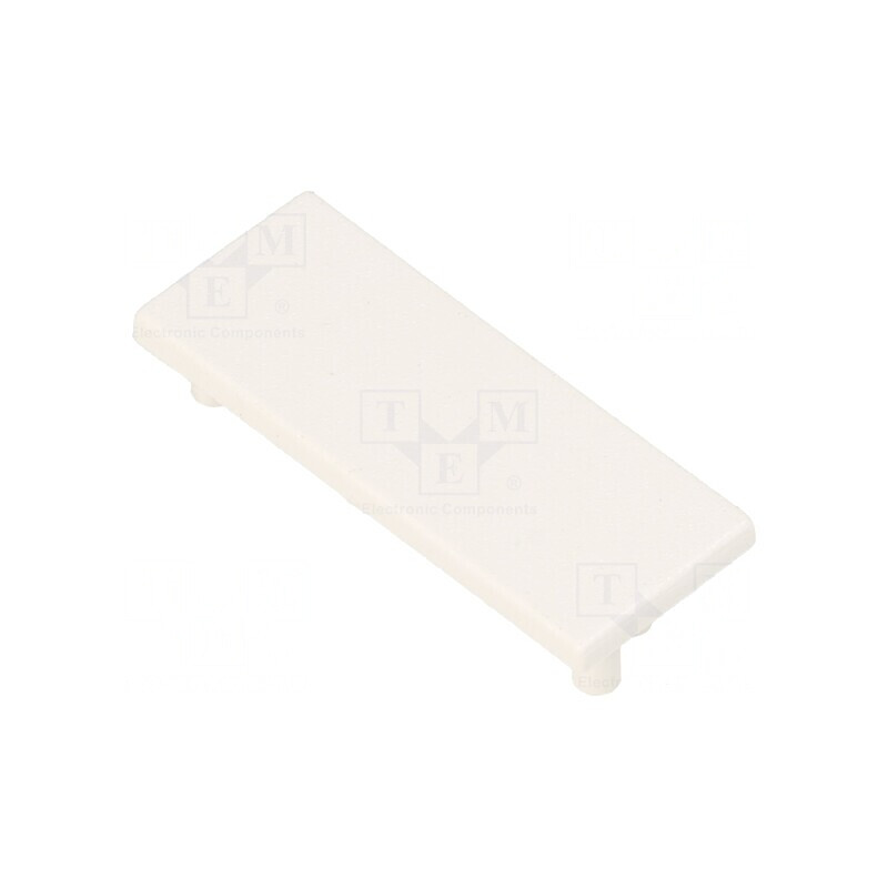 Obturator Alb pentru Profile LED, Set 20 Bucăți | Electronic-mag.ro | Componente Electronice