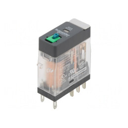 Releu Electromagnetic DPDT 6VDC 5A 250VAC Soclu | Electronic-mag.ro | Componente Electronice