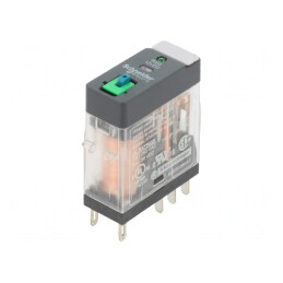 Releu Electromagnetic DPDT 12VDC 5A 250VAC cu Soclu | Electronic-mag.ro | Componente Electronice