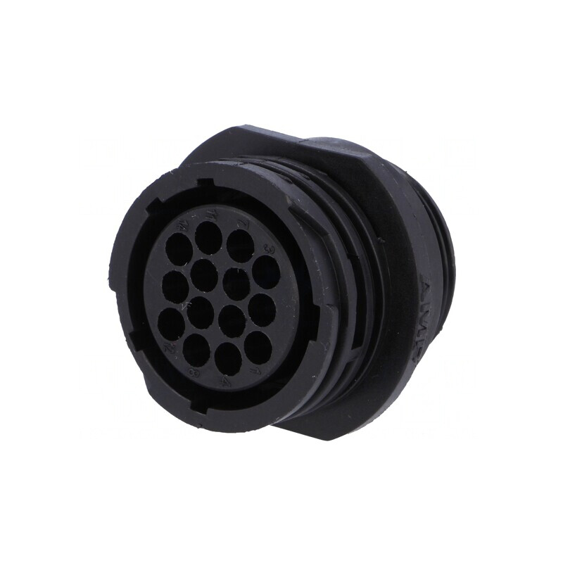 Mufă Mamă 14 PIN CPC Series 1 fără Contacte pe Cablu | Electronic-mag.ro | Componente Electronice