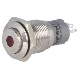 Comutator Anti-Vandalism SPDT 0,5A 220VAC 1A 24VDC | Electronic-mag.ro | Componente Electronice