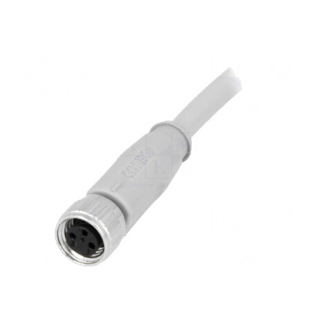 Conector M8 3m 3-PIN Drept Cablu Mufă IP67 | Electronic-mag.ro | Componente Electronice