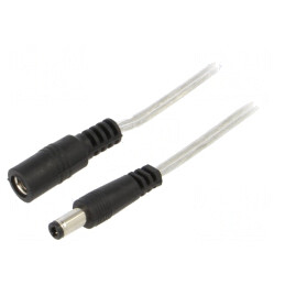 Cablu Alimentare DC 5.5/2.5 mm 5m | Electronic-mag.ro | Componente Electronice