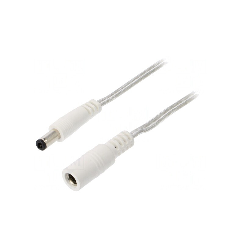 Cablu Alimentare DC 5m 2x0,5mm2 5,5/2,5 | Electronic-mag.ro | Componente Electronice