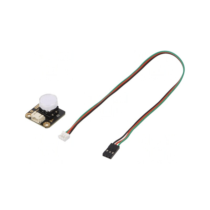 Buton Digital Gravity 3.3-5V DC cu Cabluri 27x26.5mm | Electronic-mag.ro | Componente Electronice