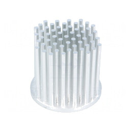 Radiator; LED; Ø: 50mm; H: 45mm; 6,32K/W