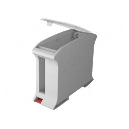 Carcasă pentru șină DIN gri 101x35x80,2mm | Electronic-mag.ro | Componente Electronice