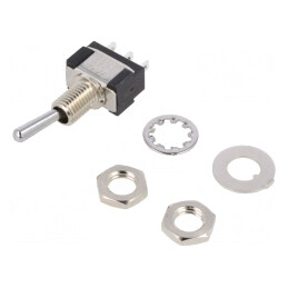 Comutator Basculant SPDT 6A/125VAC 6A/6VDC | Electronic-mag.ro | Componente Electronice