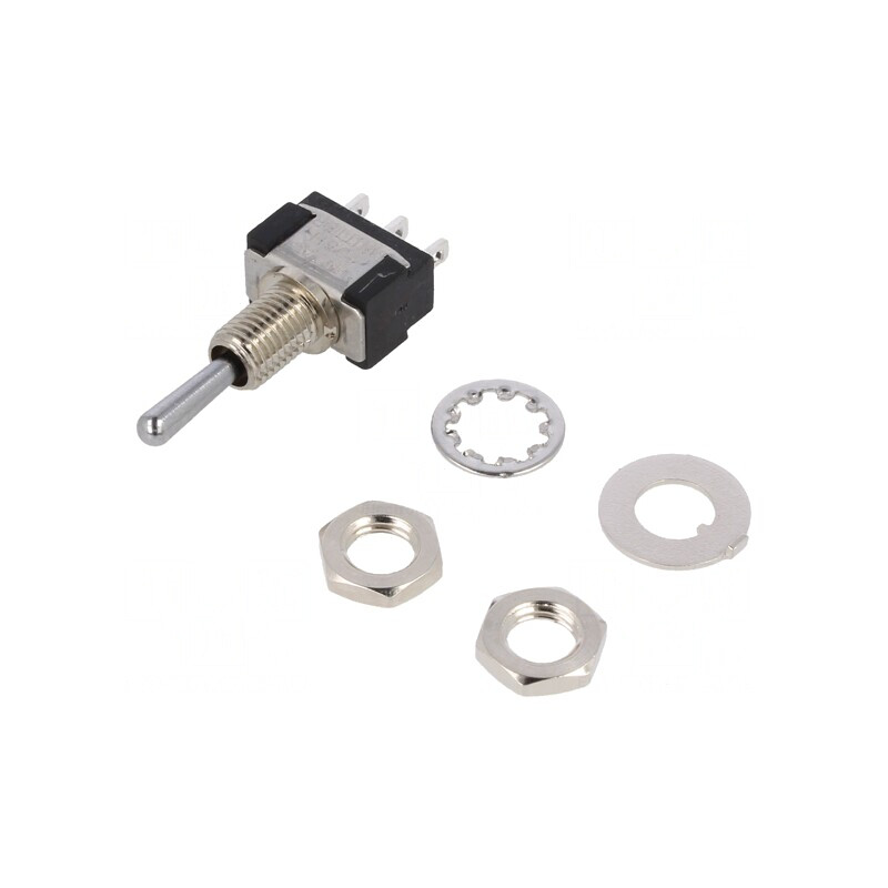 Comutator Basculant 3 Pozitii ON-OFF-ON 6A 125VAC 6VDC | Electronic-mag.ro | Componente Electronice