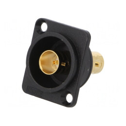 Adaptor BNC Soclu Aurit Plastic 19x24mm | Electronic-mag.ro | Componente Electronice