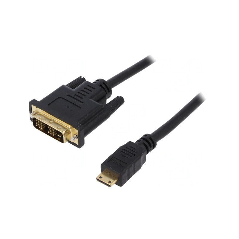 Cablu HDMI la DVI-D 2m Negru | Electronic-mag.ro | Componente Electronice Cablu HDMI la DVI-D 2m Negru | Electronic-mag.ro | Componente Electronice