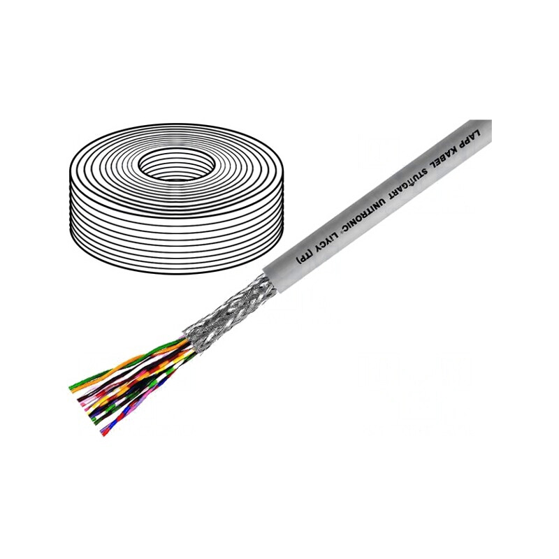 Cablu UNITRONIC® LiYCY 8x2x0,5mm2 PVC Gri 500V | Electronic-mag.ro | Componente Electronice Cablu UNITRONIC® LiYCY 8x2x0,5mm2 PVC Gri 500V | Electronic-mag.ro | Componente Electronice